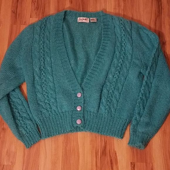 Vintage 80s Jay Jacob's Grandfather Sweater - Picture 2 of 11